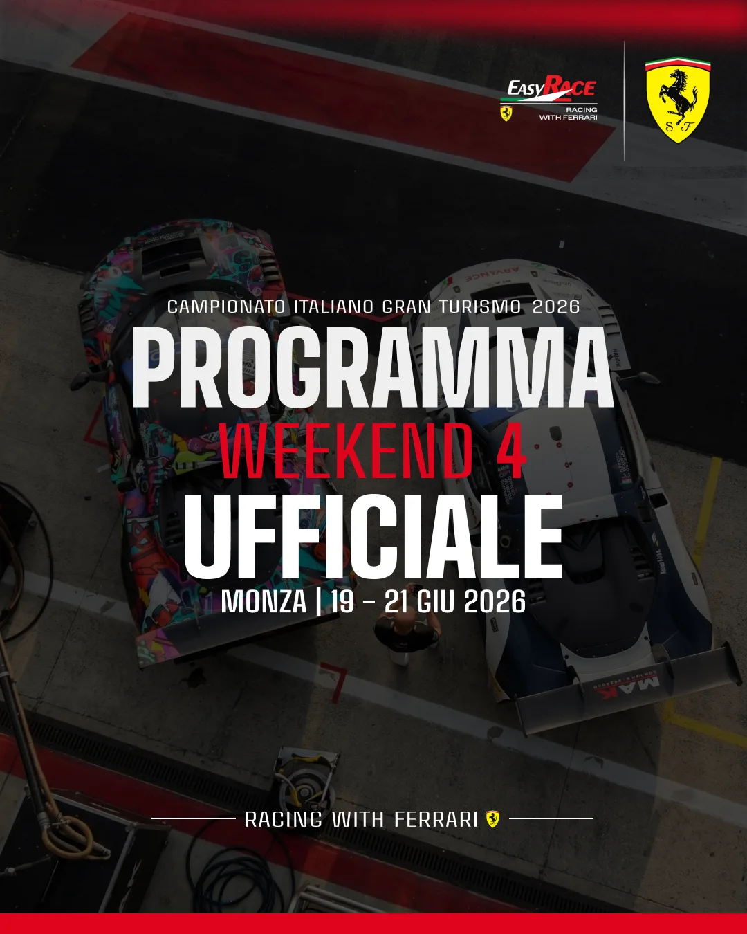 Official programme cover, Monza weekend
